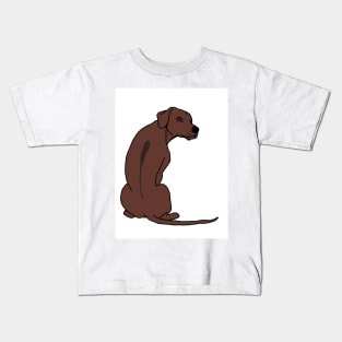 Rhodesian Ridgeback Kids T-Shirt